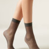 20-Den-Transparente Socken
