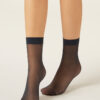 20-Den-Transparente Socken
