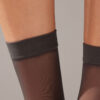 20-Den-Transparente Socken