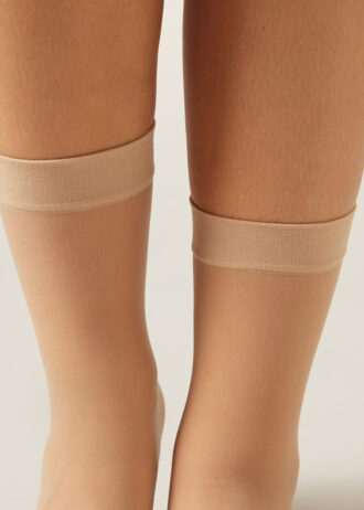 20-Den-Transparente Socken
