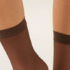 20-Den-Transparente Socken
