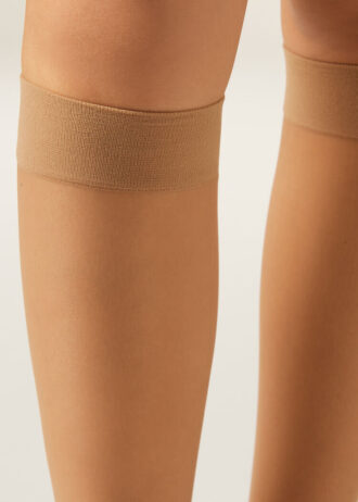 20 Denier Comfort Cuff Kniestrümpfe
