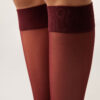 20 Denier Comfort Cuff Kniestrümpfe