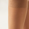 30 Denier halbtransparente Microfiber-Kniestrümpfe