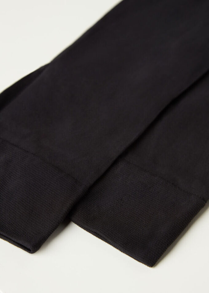 30 Denier halbtransparente Microfiber-Kniestrümpfe