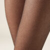 50-Denier-Netzstrumpfhose mit Glitzer
