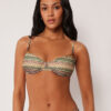Balconette-Bikinioberteil Elegant Ethnic