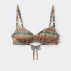 Balconette-Bikinioberteil Elegant Ethnic