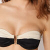 Bandeau-Bikini-Oberteil „Elegant Bicolor“