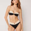 Bandeau-Bikini-Oberteil „Elegant Bicolor“