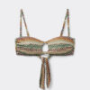 Bandeau-Bikini-Oberteil, elegant, ethnisch