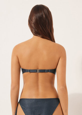 Bandeau-Bikini-Oberteil Glowing Python