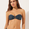 Bandeau-Bikini-Oberteil Glowing Python