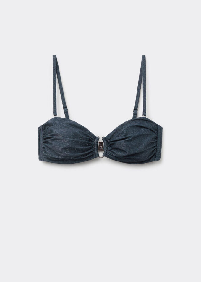 Bandeau-Bikini-Oberteil Glowing Python