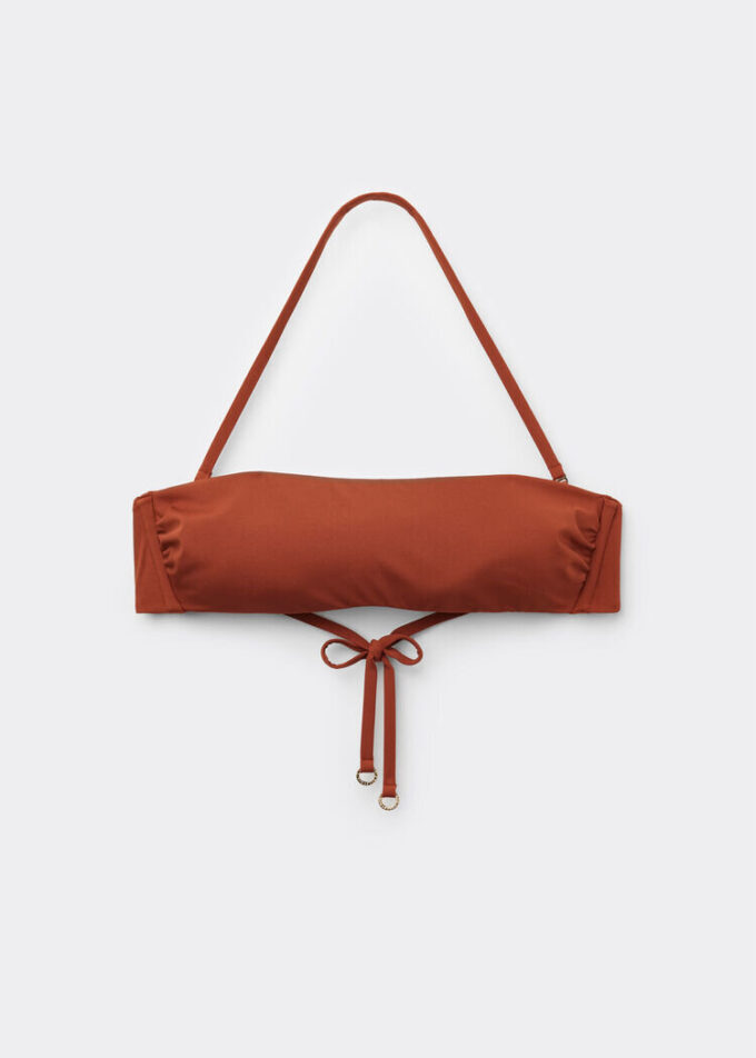 Bandeau-Bikini-Oberteil Premium Fit