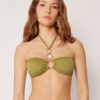 Bandeau-Bikini-Oberteil „Wild Jungle“