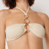 Bandeau-Bikini-Oberteil „Wild Jungle“