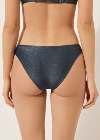 Bikini-Hose „Glowing Python“