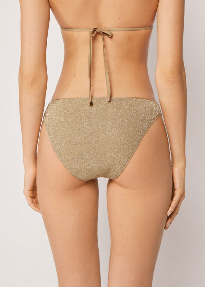 Bikini-Hose Metallic Glow