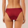 Bikini-Höschen aus glänzendem Satin