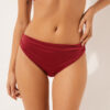 Bikini-Höschen aus glänzendem Satin