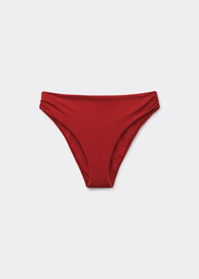 Bikini-Höschen aus glänzendem Satin