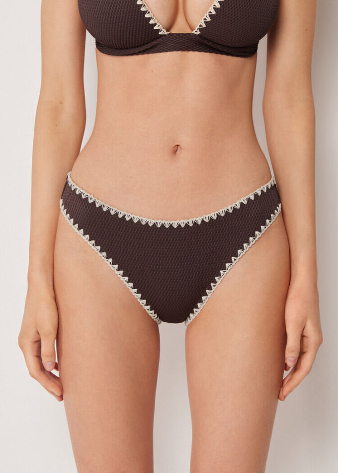 Bikini-Höschen „Bicolor Embroidery“