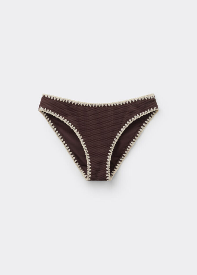 Bikini-Höschen „Bicolor Embroidery“