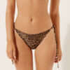 Bikini-Höschen mit Wildtier-Print
