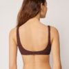 Bikini-Oberteil im Tank-Stil mit Crinkle-Wellen