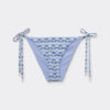 Bikinihose mit seitlicher Schnürung „Water Reflection“