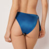 Bikinihosen mit seitlicher Schnürung aus glänzendem Satin