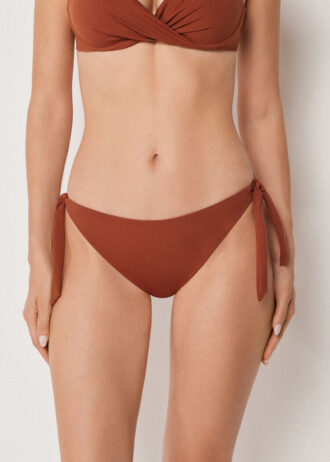 Bikinihosen mit seitlicher Schnürung, Premium-Passform