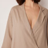 Blazer in lockerer Passform aus Leinen
