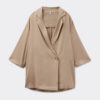 Blazer in lockerer Passform aus Leinen