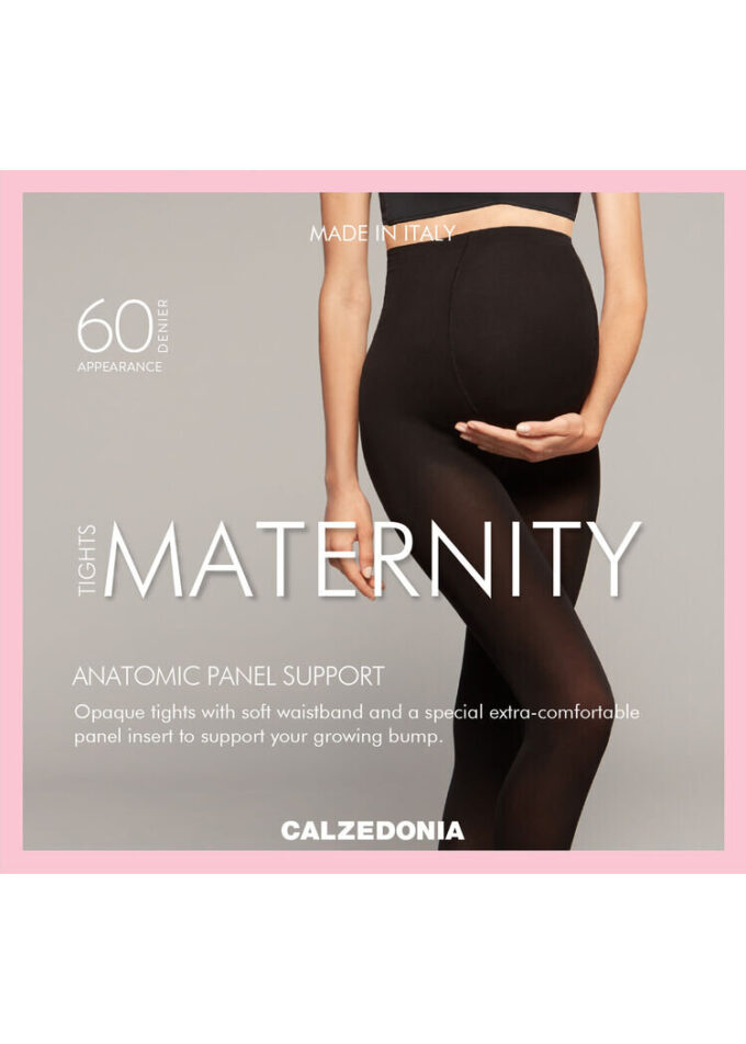 Blickdichte, matte Maternity-Strumpfhose, 60 Denier