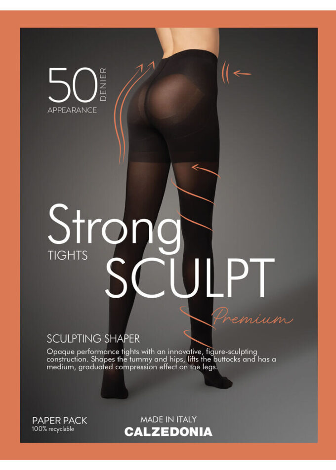 Blickdichte, matte Strong Sculpt 50-Denier-Strumpfhose