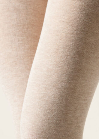 Blickdichte, matte Strumpfhose aus Kaschmir und Modal