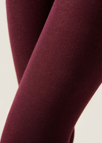 Blickdichte, matte Strumpfhose aus Kaschmir und Modal
