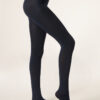 Blickdichte, matte Thermal-Strumpfhose