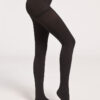 Blickdichte, matte Thermal-Strumpfhose