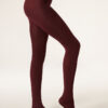 Blickdichte, matte Thermal-Strumpfhose