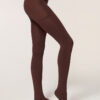 Blickdichte, matte Thermal-Strumpfhose