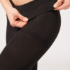 Blickdichte, matte Thermal-Strumpfhose
