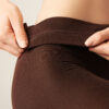 Blickdichte, matte Thermal-Strumpfhose