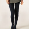 Blickdichte, matte Thermal-Strumpfhose