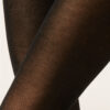 Blickdichte, matte, ultraleichte Strumpfhose mit Kaschmir