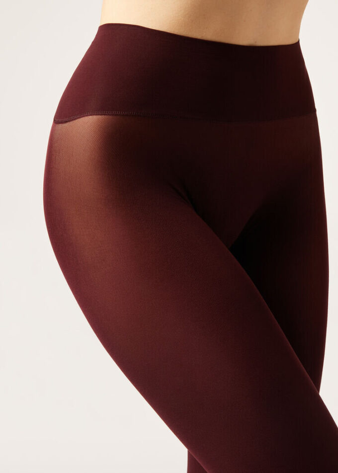 Blickdichte, matte, unsichtbare 50-Den-Strumpfhose