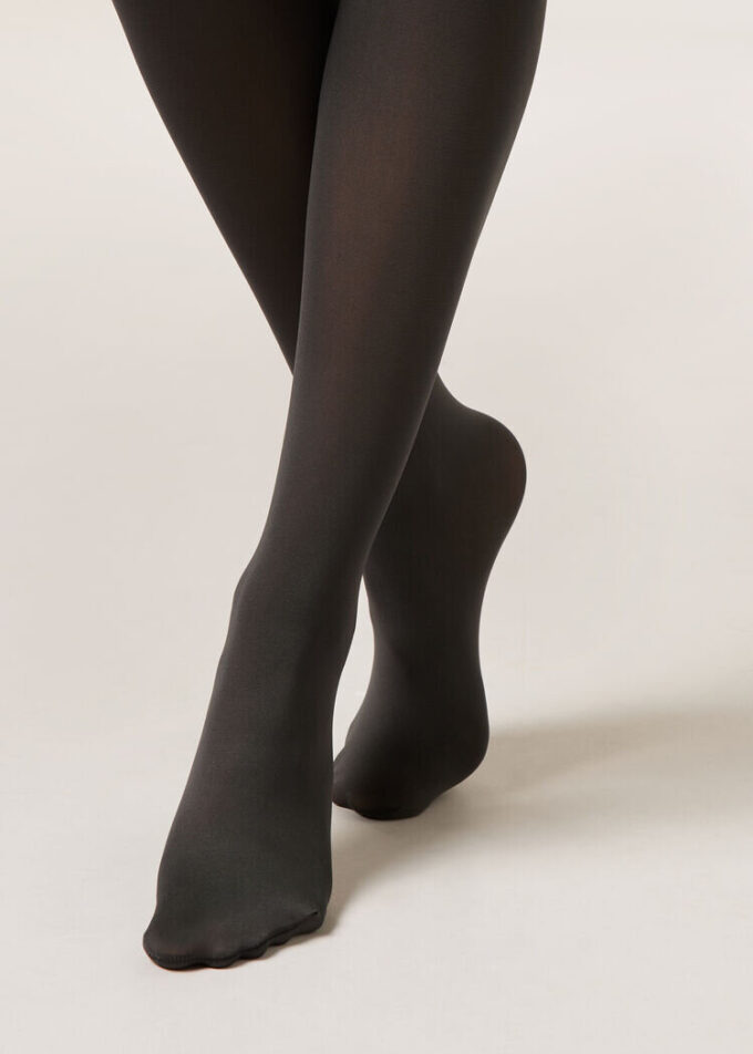 Blickdichte, matte, unsichtbare 50-Den-Strumpfhose