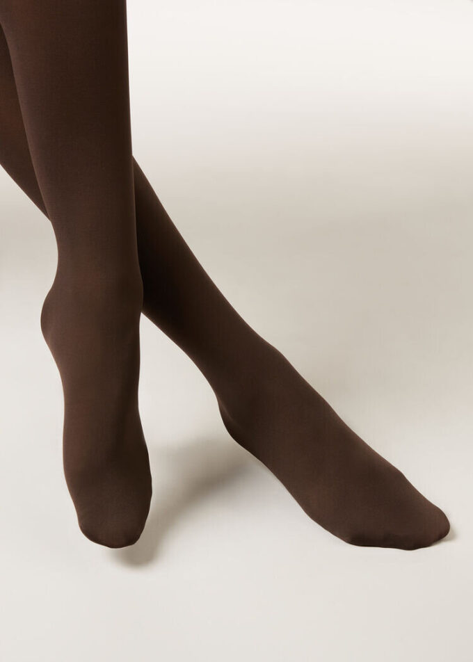 Blickdichte, matte, unsichtbare 50-Den-Strumpfhose